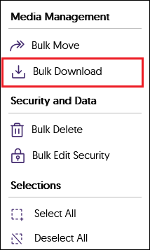 Bulk Download
