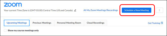 schedule a meeting