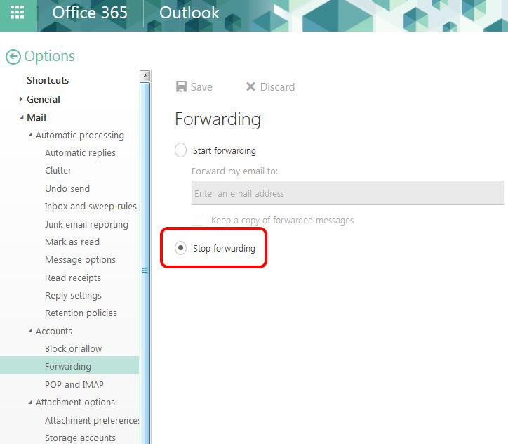 office365-outlook-web-app-how-to-disable-forwarding